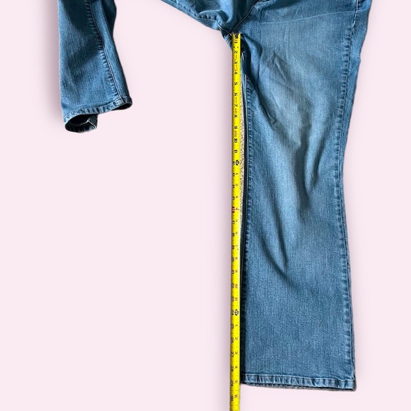 Vintage Lands End Classic Waist Boot Cut Size 14 - Picture 7 of 7